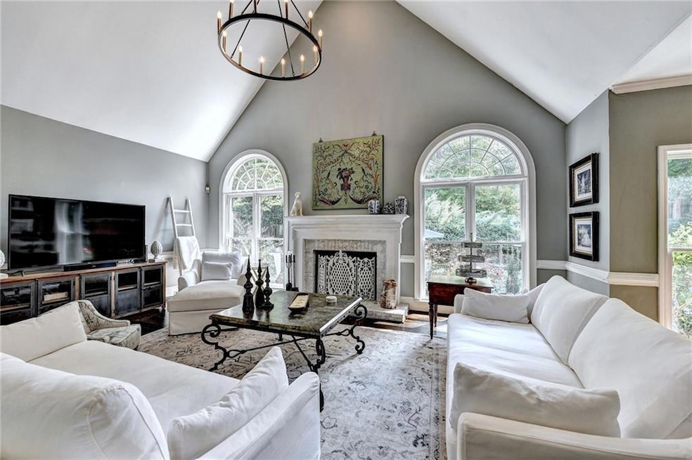 Fabulous Family Room Open to Kitchen