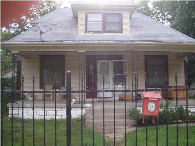 Fenced yard