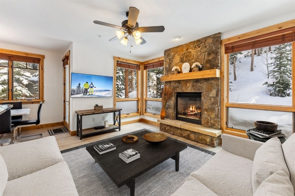 Living room with outdoor views