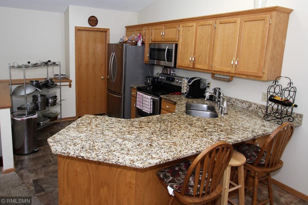 Beautiful kitchen with new stainless appliances an