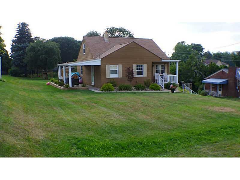 Exterior Front. 2 covered porches!