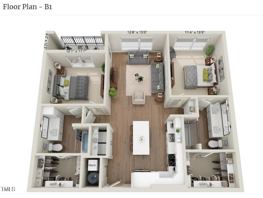 B1 layout