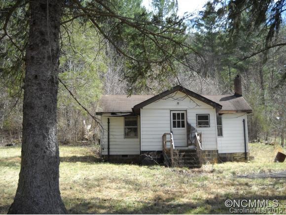 level front yard with house