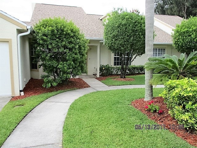 Front of Villa
