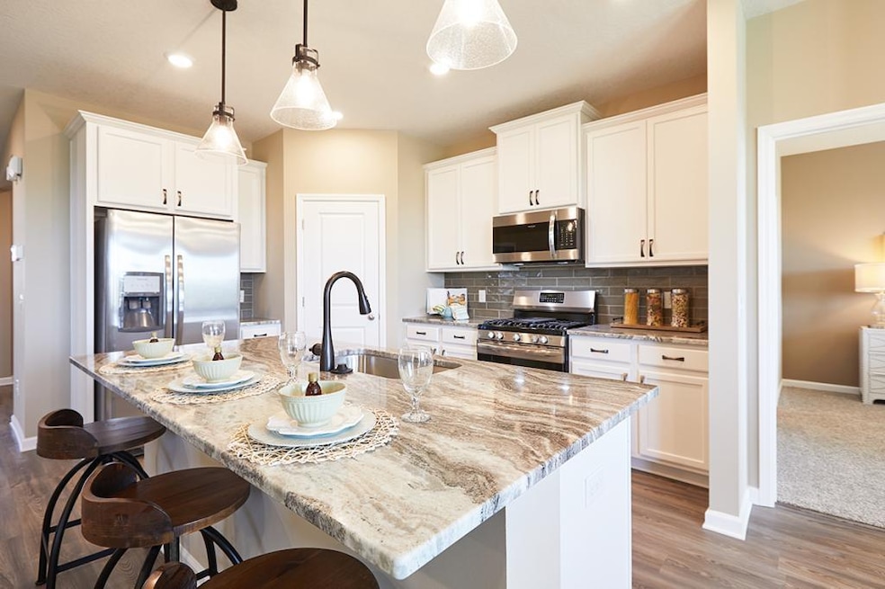 Welcome home to the Bristol floor plan in Ambergle