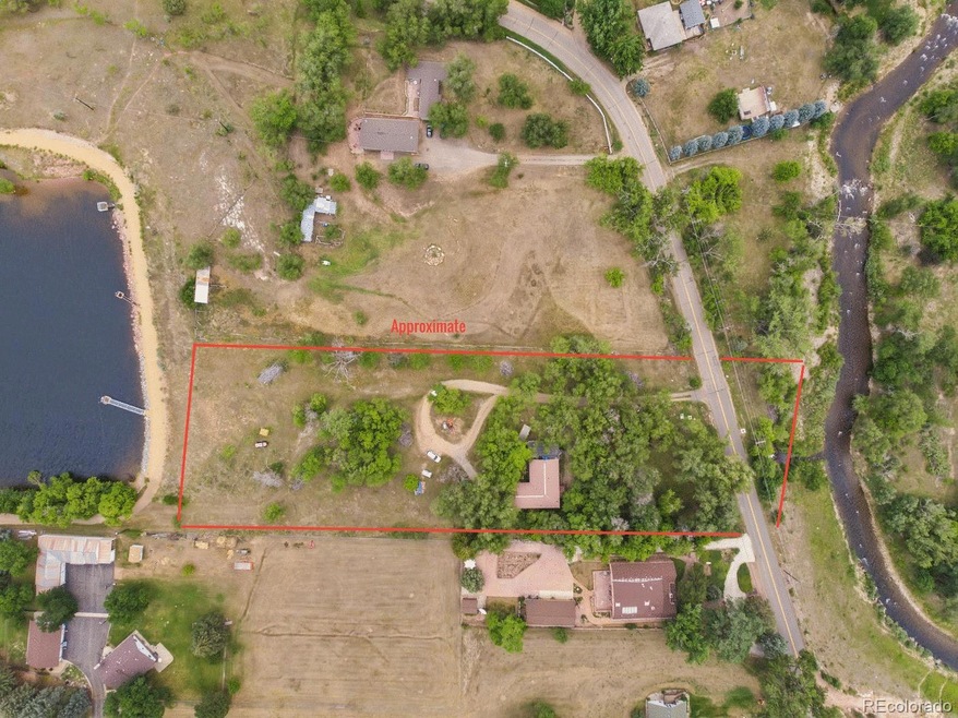 Approximat property lines for illustration purpose