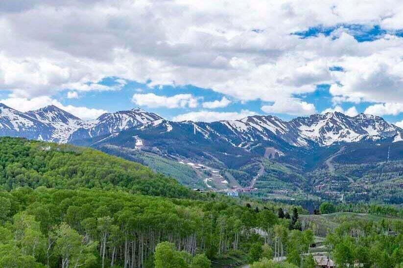 View of Ski Area & Mtn Village