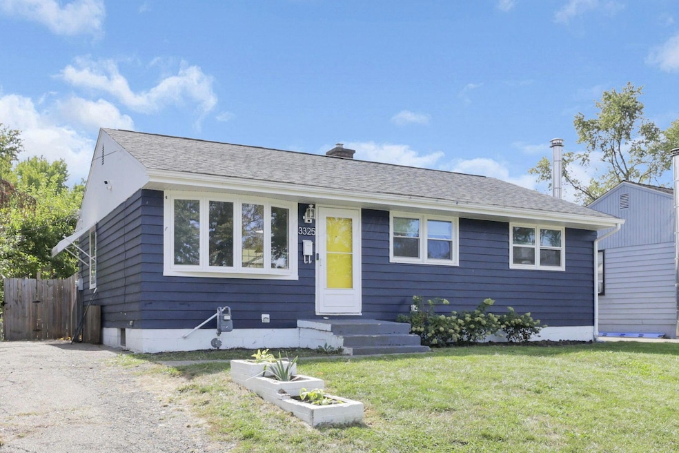 Front View of Home and Driveway