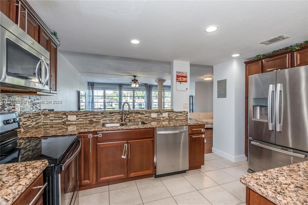 Large Open Kitchen that leads into the livingroom. 