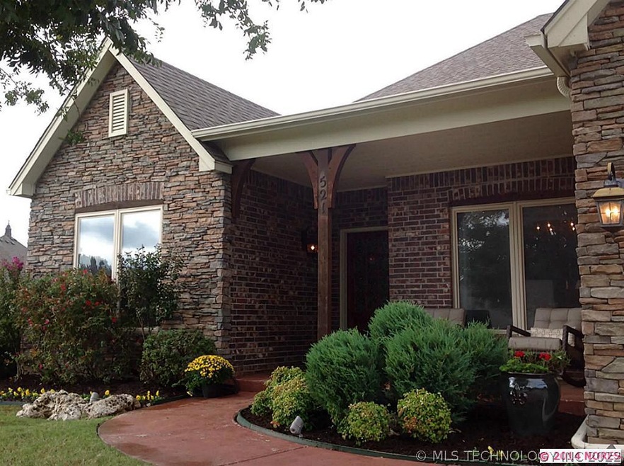 Covered front porch