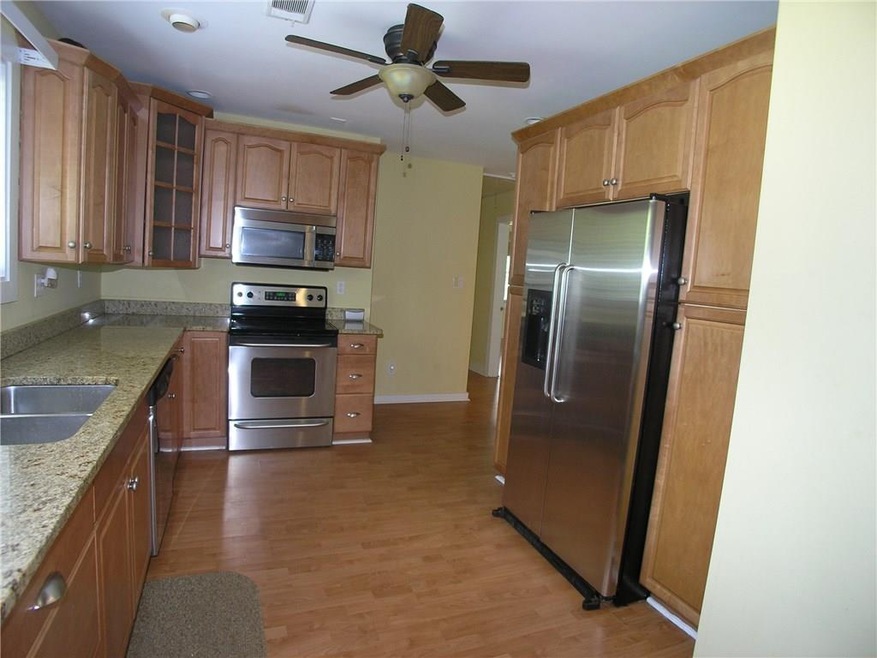 Updated Kitchen has Stainless Appliances, includin