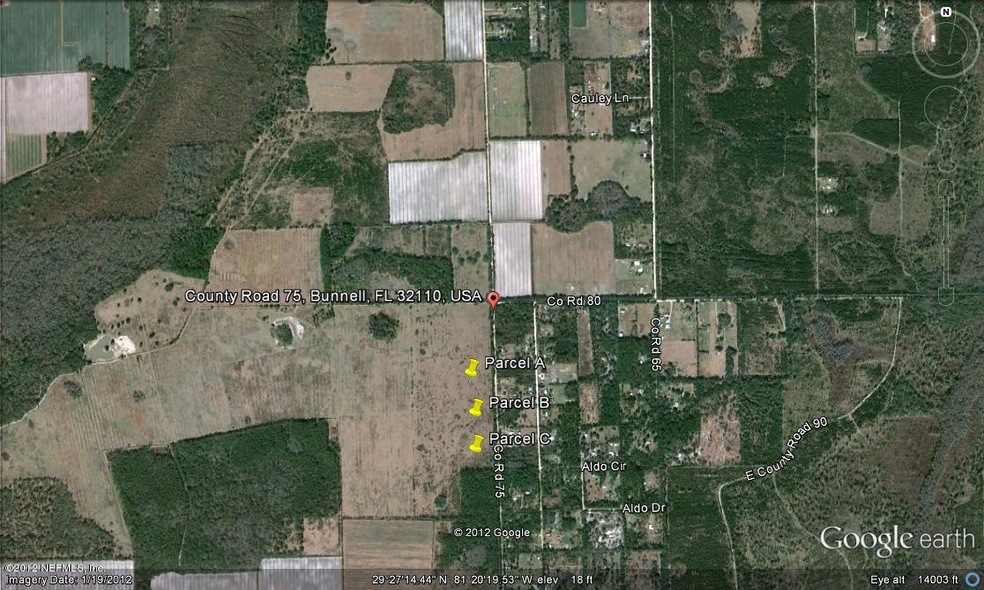 Parcels B and C (20 acres)