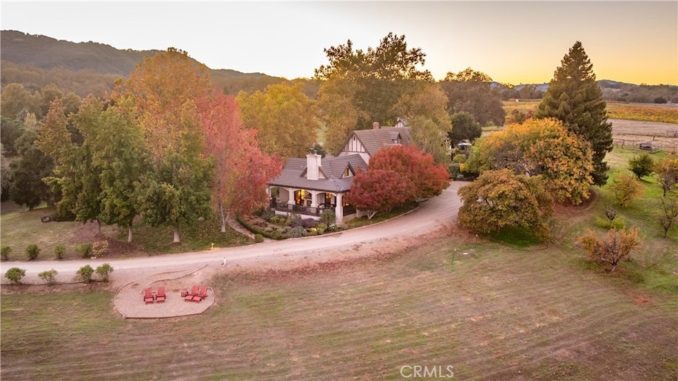 Enchanting home perched above Vineyard Drive showcasing the 360 degree views.