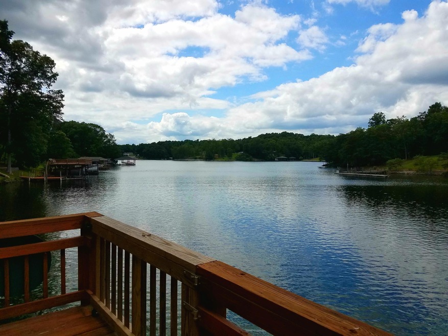 Incredible  view from dock