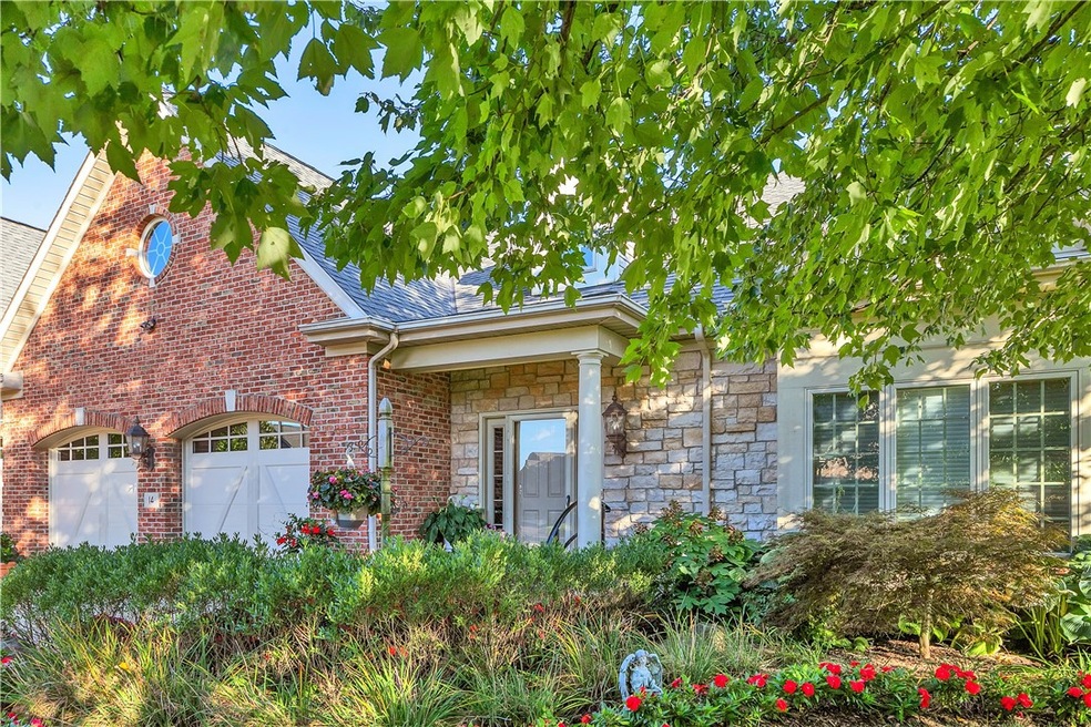 Beautifully landscaped front yard