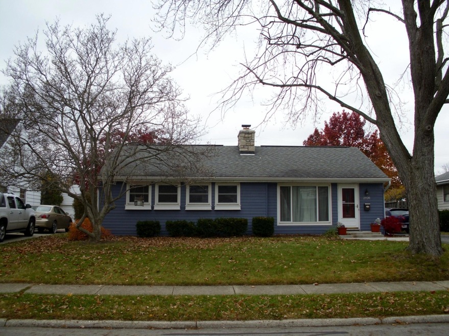 Front view of home