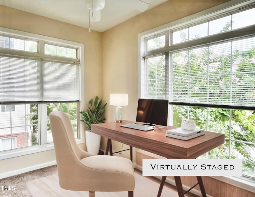 Staged Sunroom