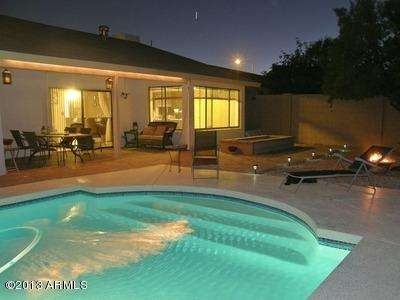 Evening Backyard