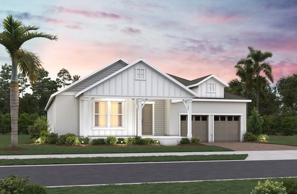 Farmhouse L Elevation