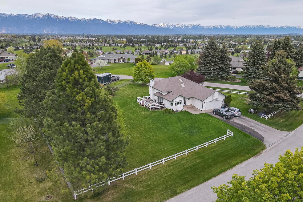 Overhead lot/house view
