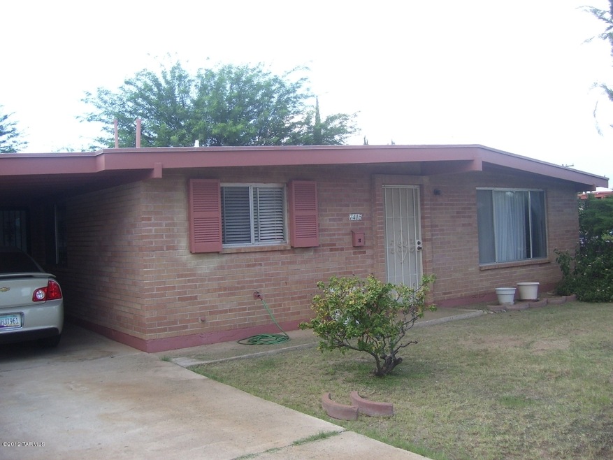 Front of the house