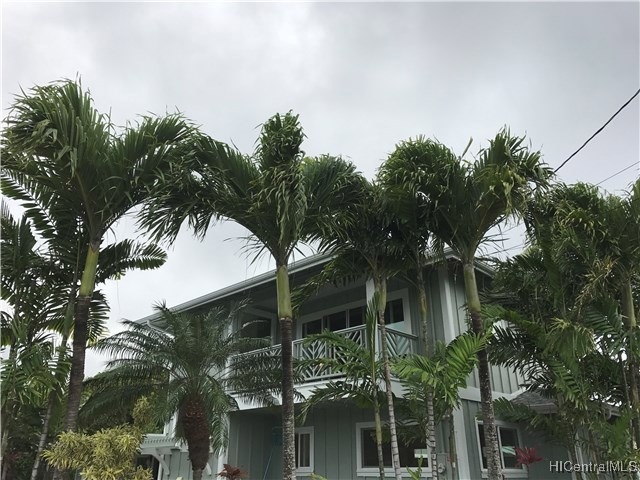 View of back of the home.