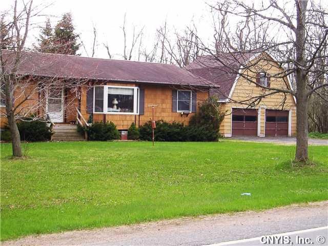 Exterior Front. Easy one level living with oversiz