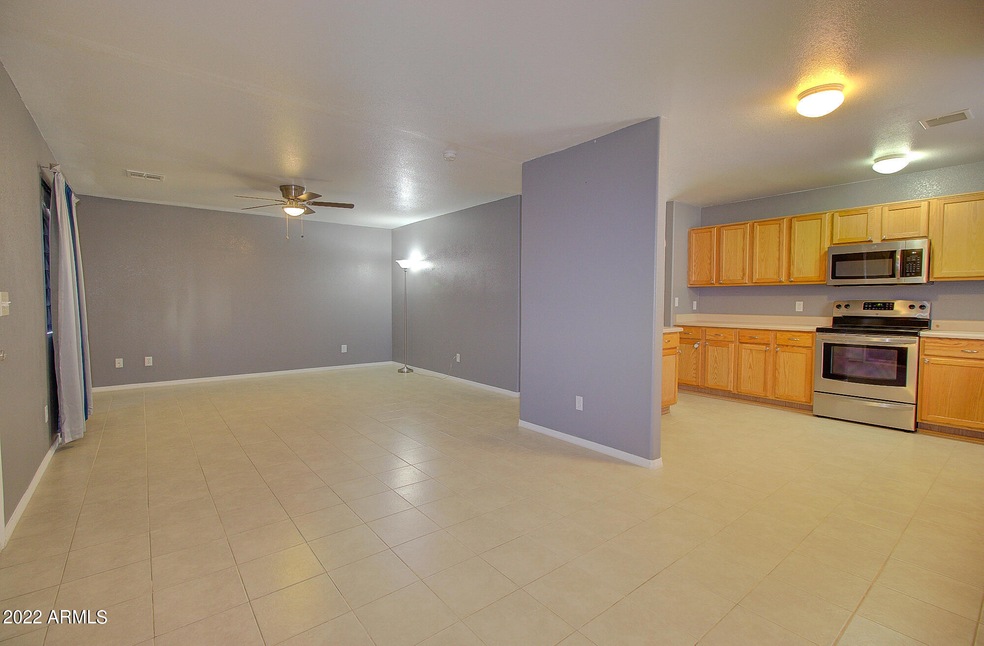 Open concept interior