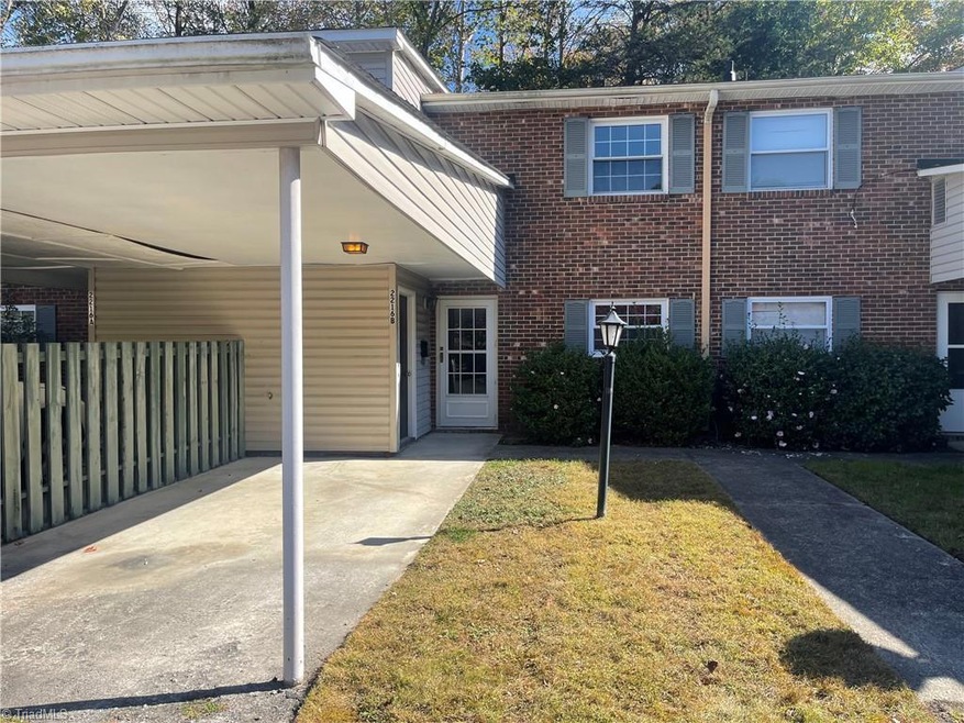 OUTSIDE VIEW OF CARPORT