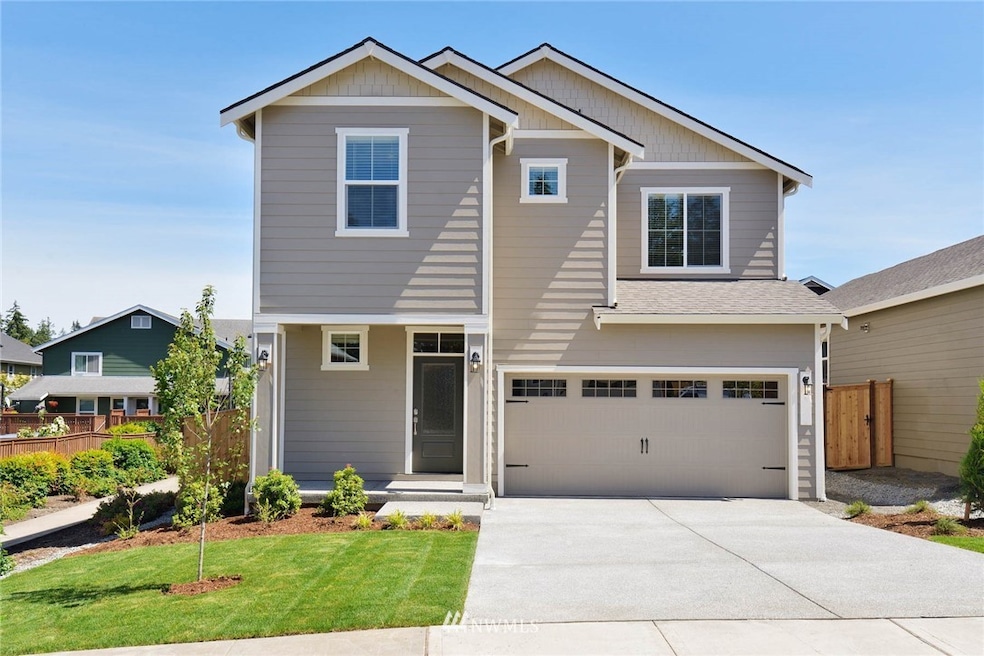 Example of the Larch floor plan to be located at 4462 Sand Dollar St