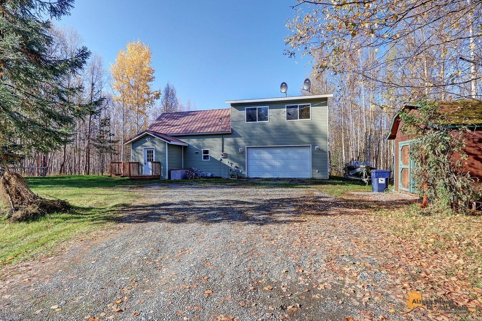 VIEW FROM DRIVEWAY