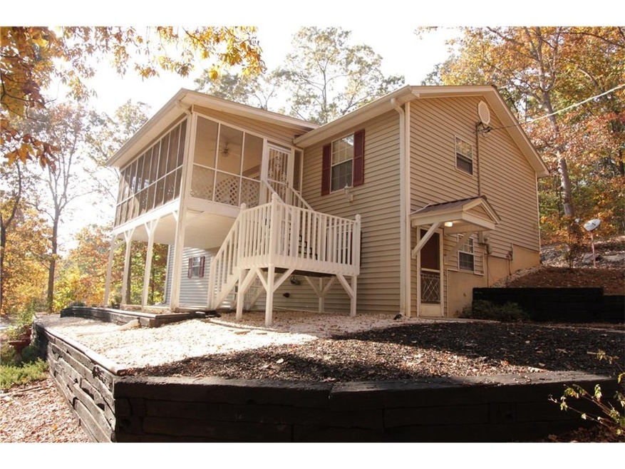 Home features nice yard area for patio furniture o