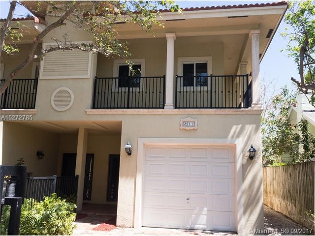 Front of the townhome