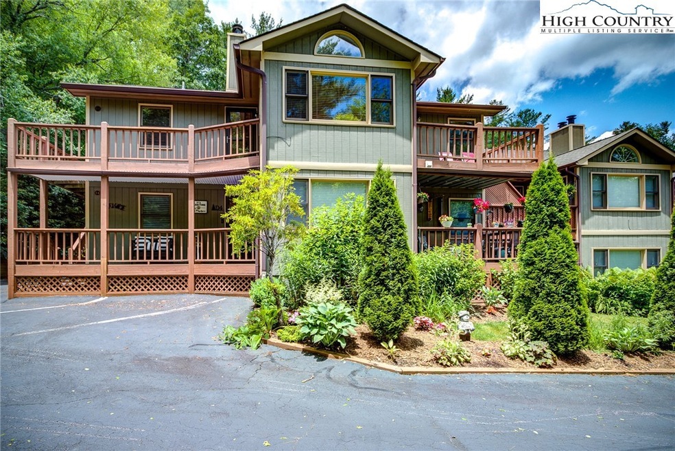 Glen Burney condo, upper left side..