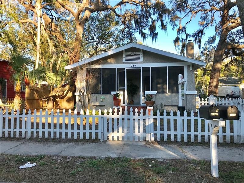 Front of multi-family property in the Historic Dis