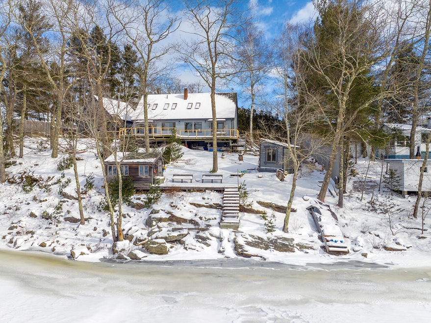 Main house from water