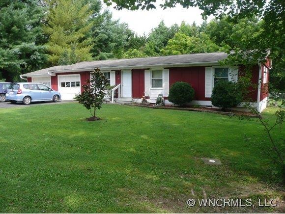 Large double garage