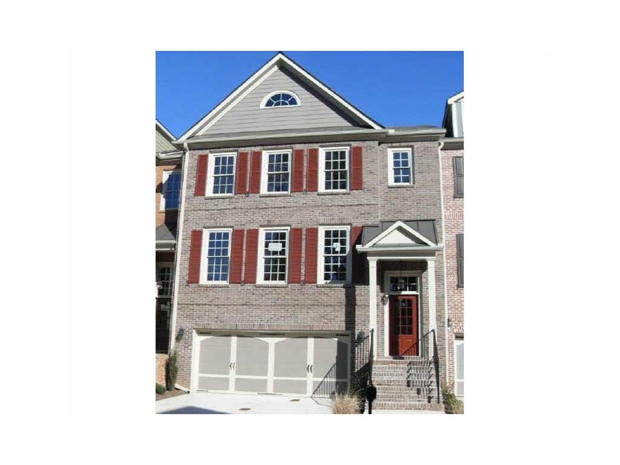 Exterior Front. Extior Sutton Townhome Plan
