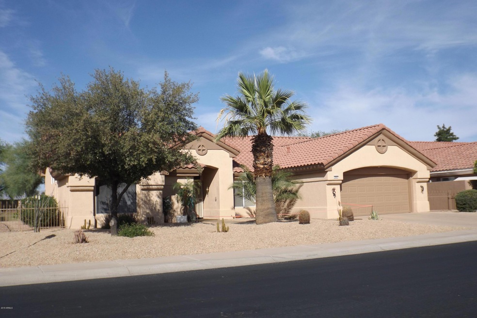 FRONT ELEVATION 20804 N. LIMOUSINE DR. SUN CITY WEST, AZ.