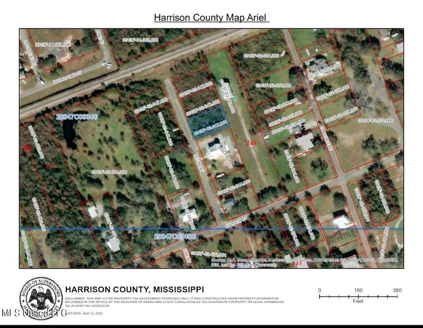 Harrison County Ariel