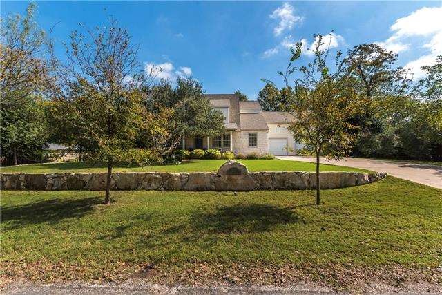 Estate sized front yard
