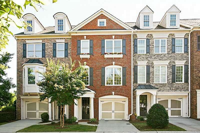 Exterior Front. Beautiful townhomes built by John 