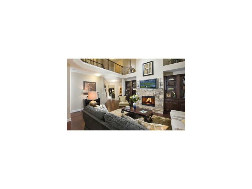 Den/Family/Great Room. Decorated model home - like
