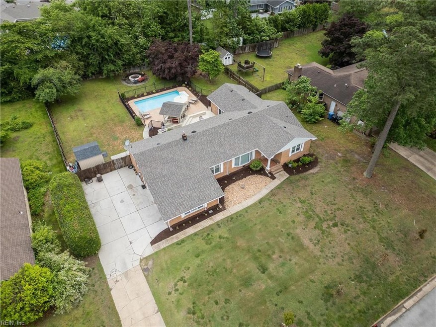 Aerial of home