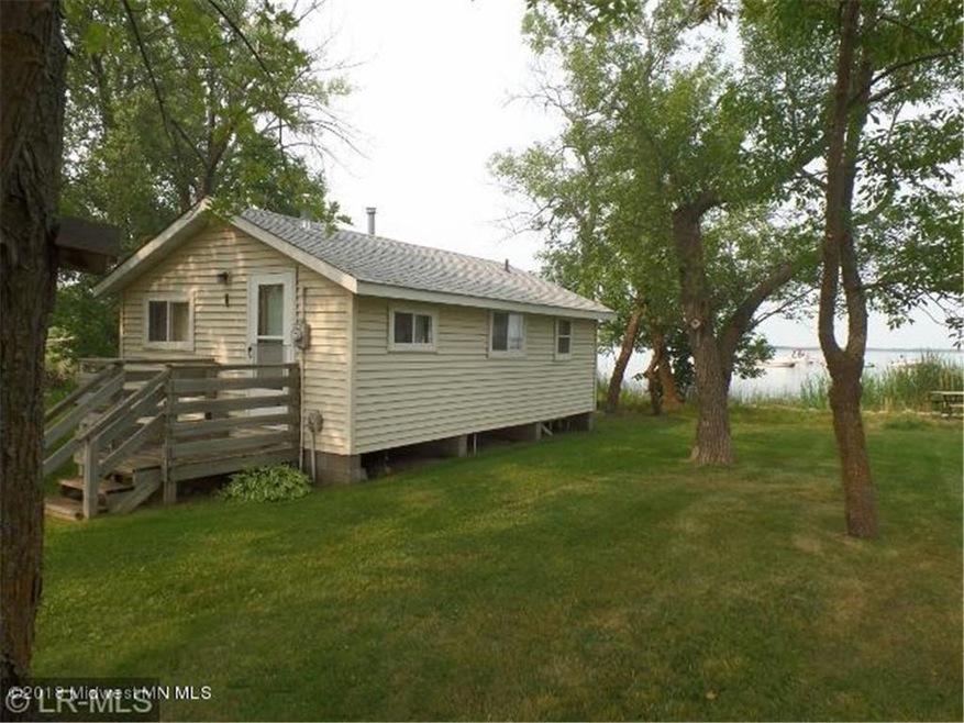 Cabin #1 with lake