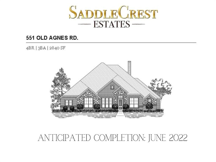 551 Old Agnes Rd, Weatherford, TX 76088 - photo 1