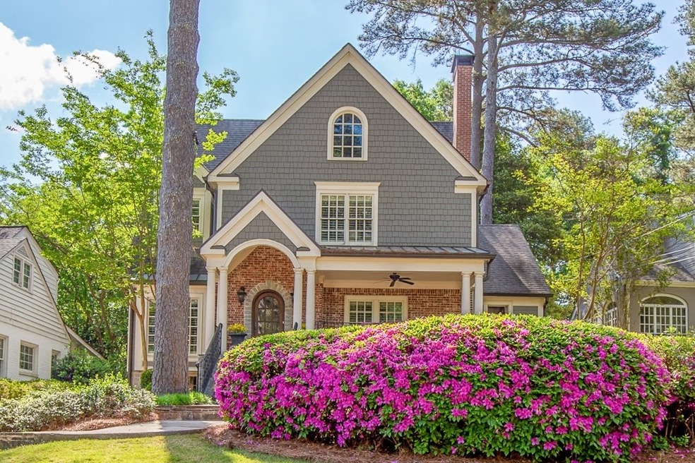 Front exterior with covered front porch
