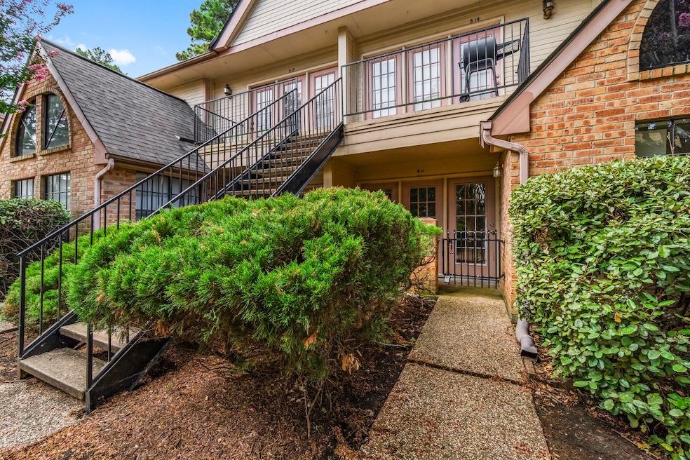 First floor - Entrance to gated front patio.