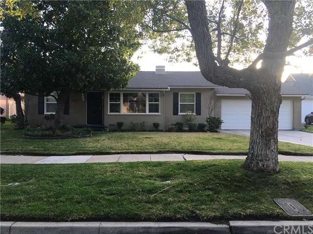Front view of home. New exterior paint and stucco.