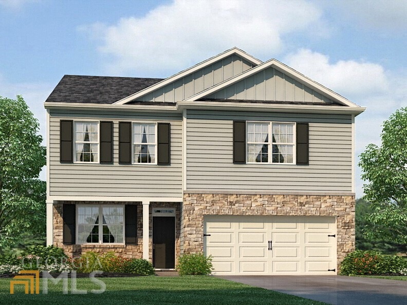 The Penwell Elevation J at Oakhurst Glen at South 